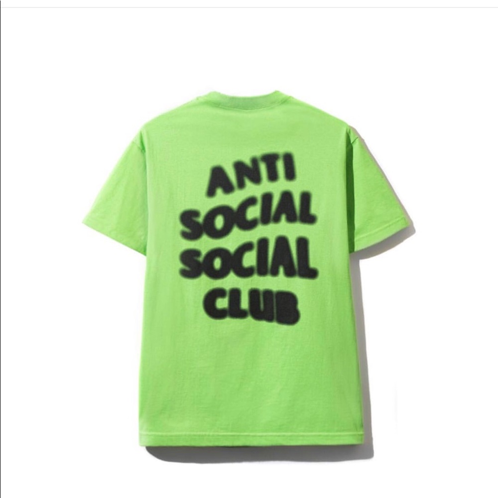 COPY - Anti social social club negativity is love lime